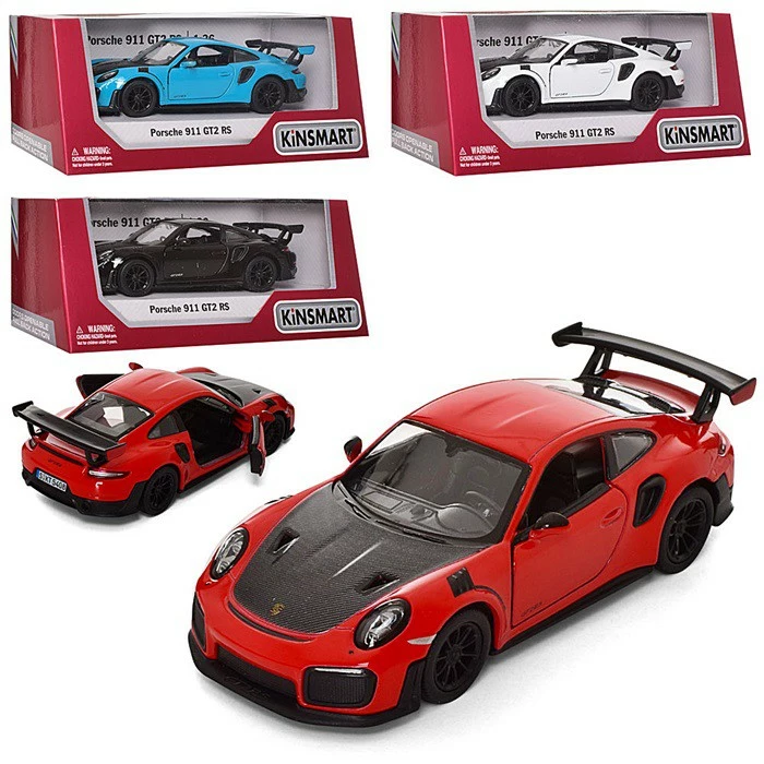 Машина метал. Porsche 911 GT2 KT5408W оптом
